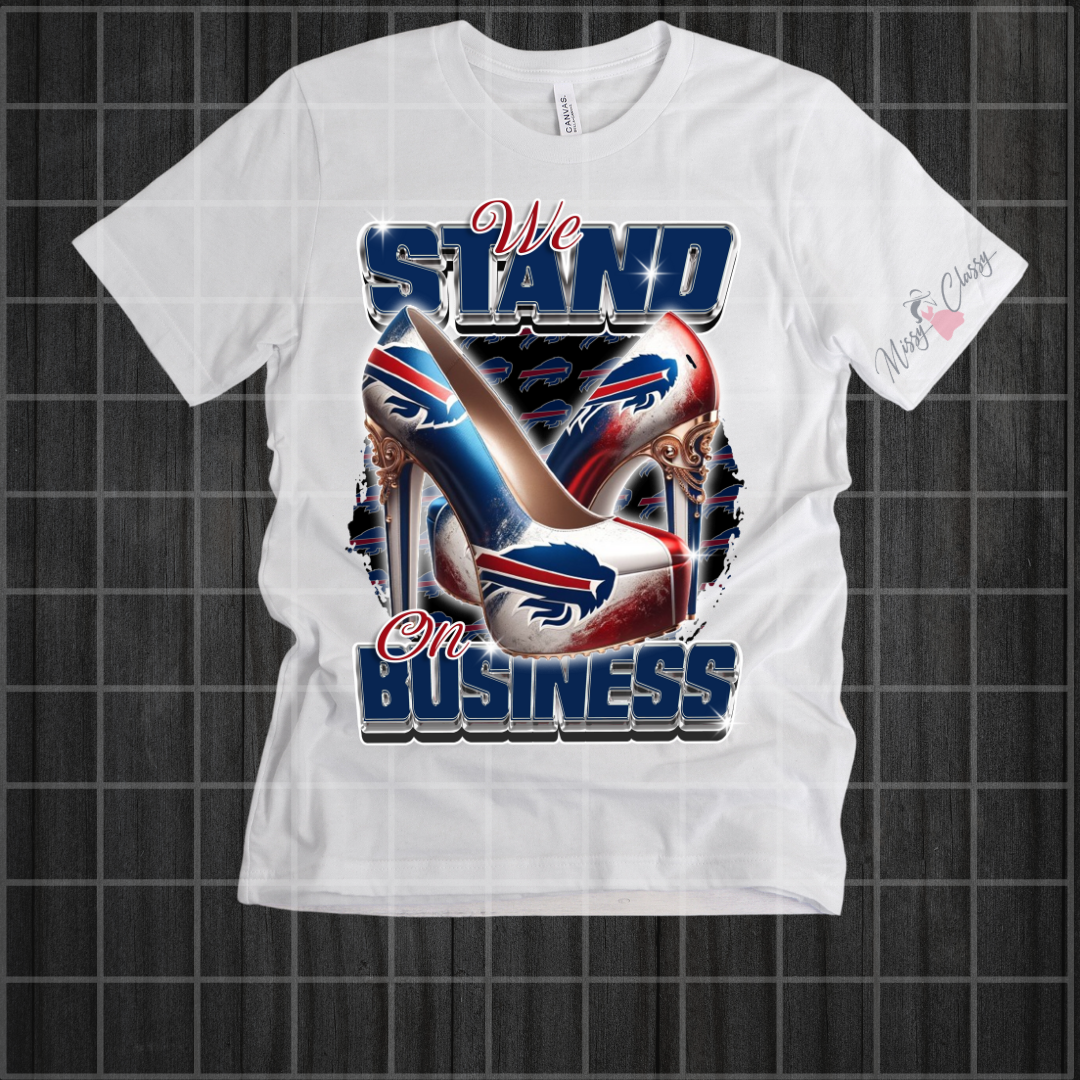 Standing On Business Football T Shirt