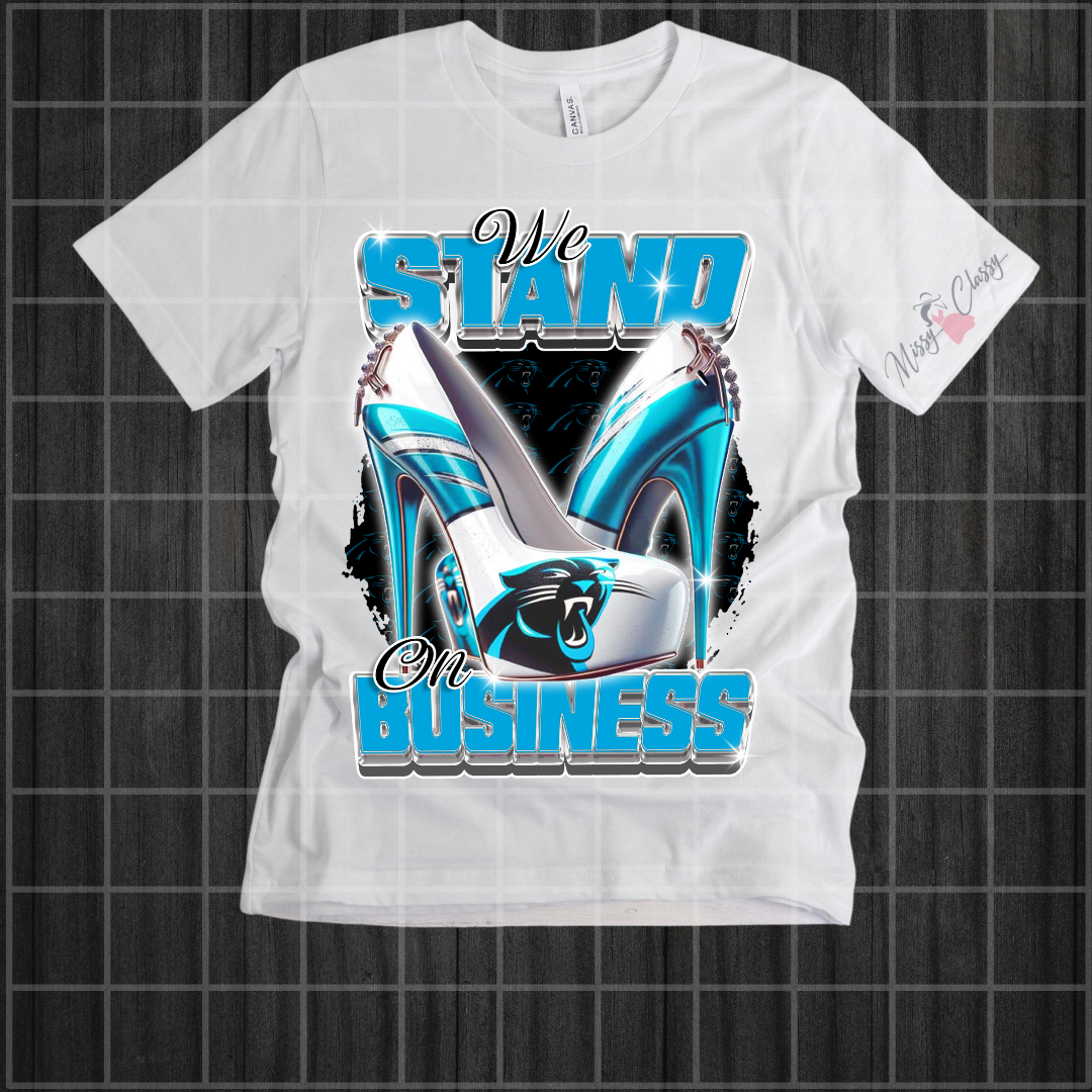 Standing On Business Football T Shirt