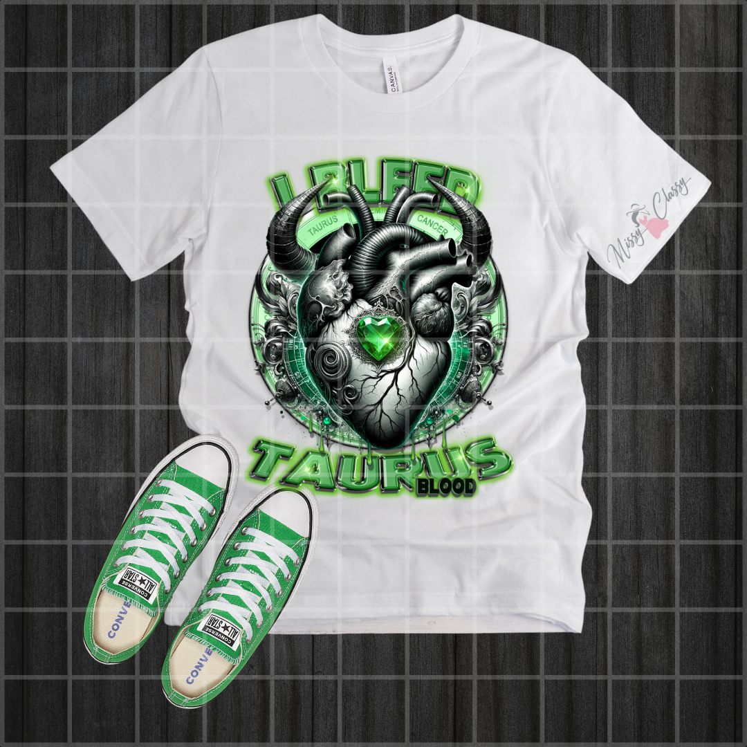 I Bleed Zodiac T Shirt