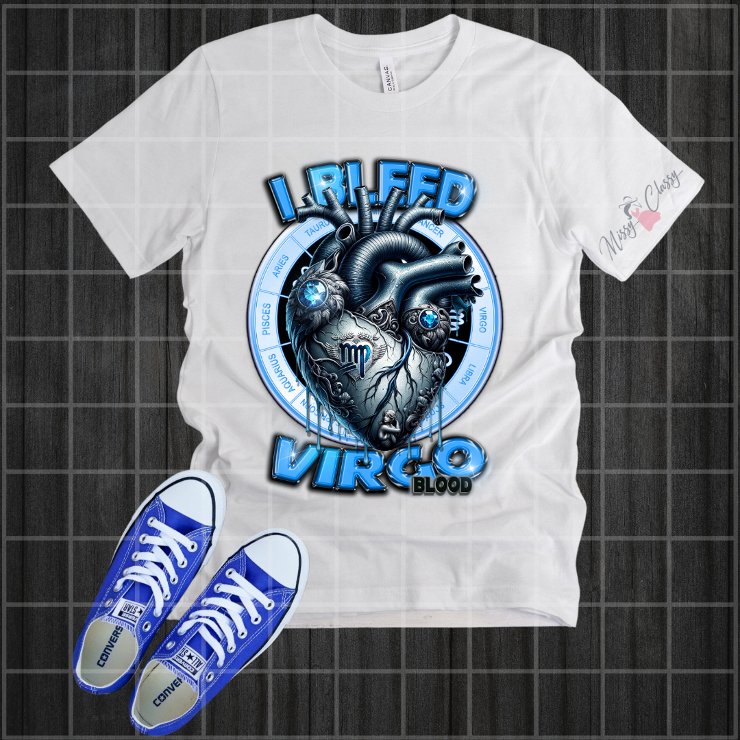 I Bleed Zodiac T Shirt